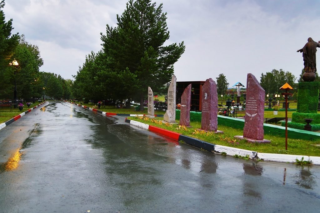 аллея памяти новосибирского крематория